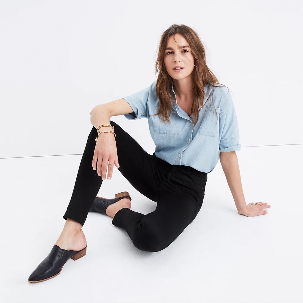 Madewell 10” High-Rise Skinny Jeans in Carbondale